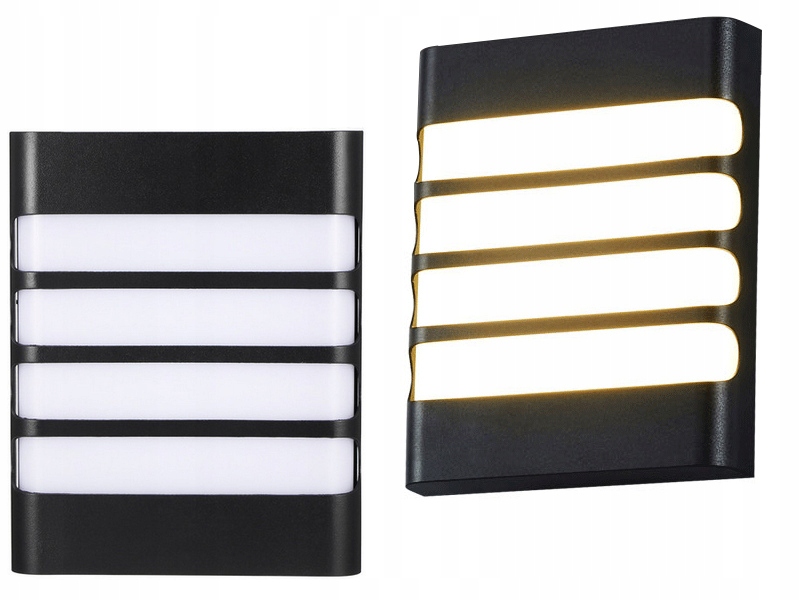 

Kinkiet Lampa Zewnętrzna Elewacyjna Led IP44