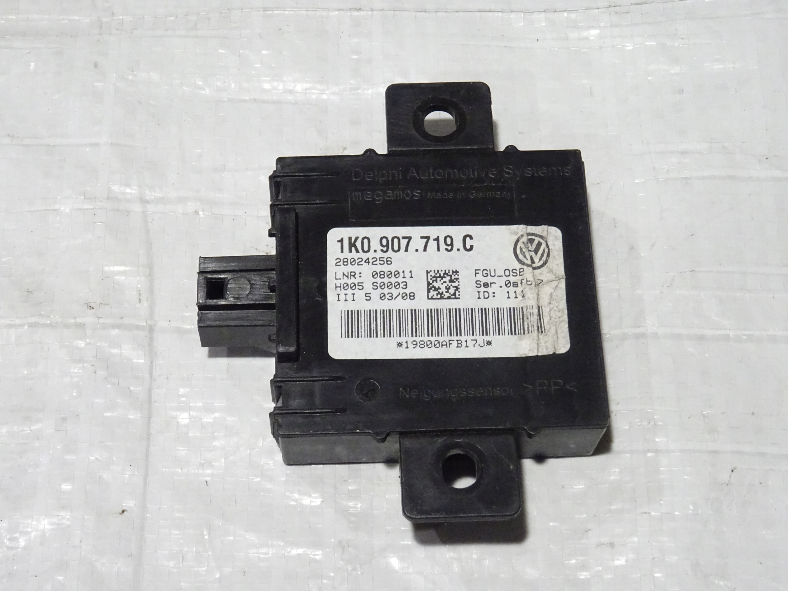 STEROWNIK MODUŁ ALARMU VW EOS 1Q0 1K0907719C