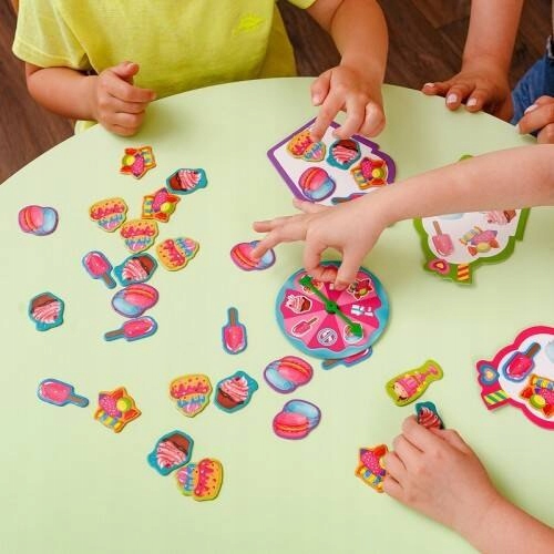 GRA EDUKACYJNA SŁODKIE SMAKOŁYKI PLANSZÓWKA SORTOWANIE ROTER KAFER Liczba elementów 1