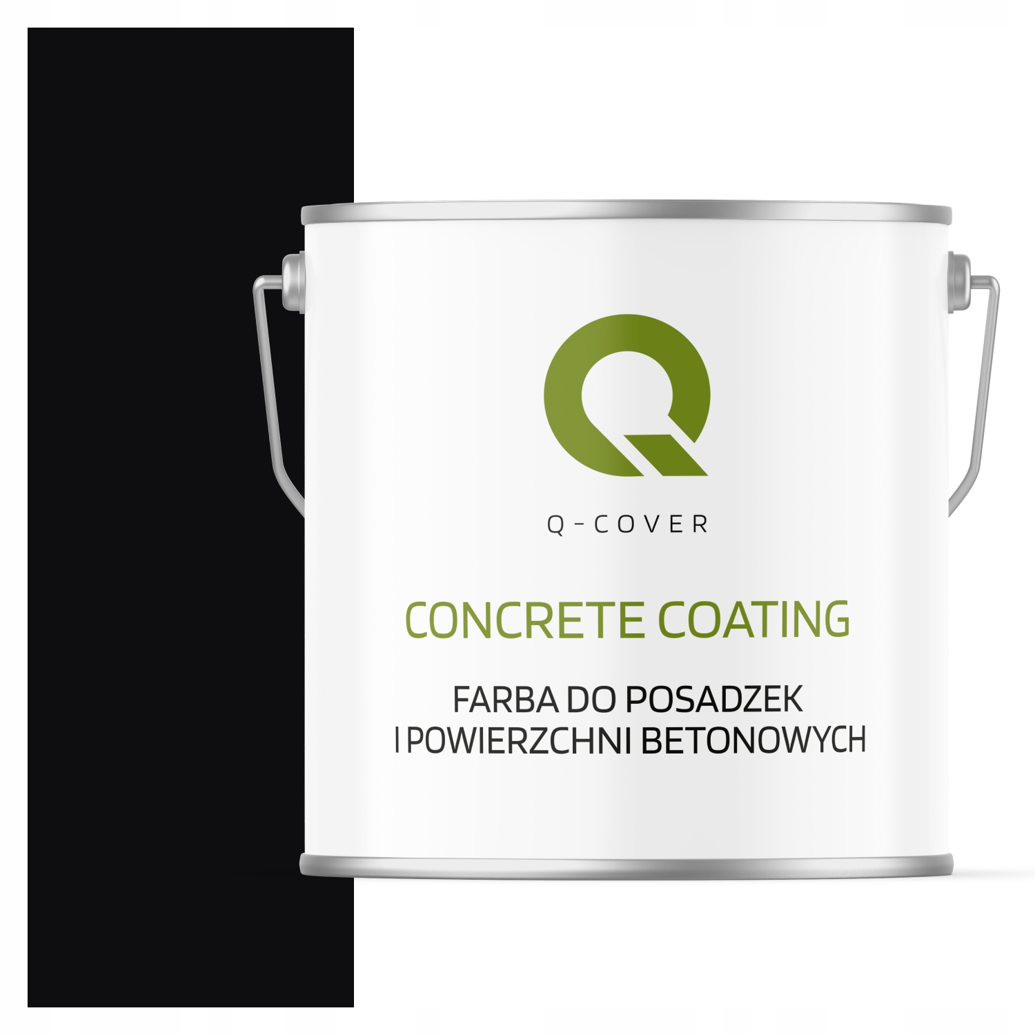 Farba Do Posadzek Betonowych Ochronna Odporna Betonu Czarny Ral 9005 5L