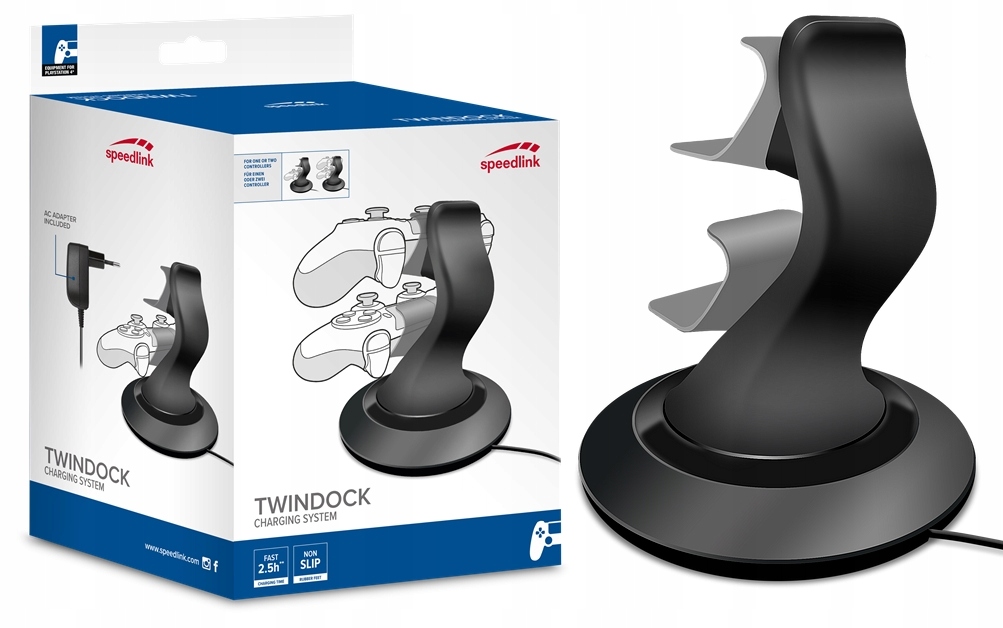 SpeedLink Stacja dokująca Twindock na 2 pady PS4 Producent Speedlink