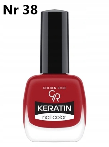 

Lakier do paznokci keratyna Golden Rose Keratin 38