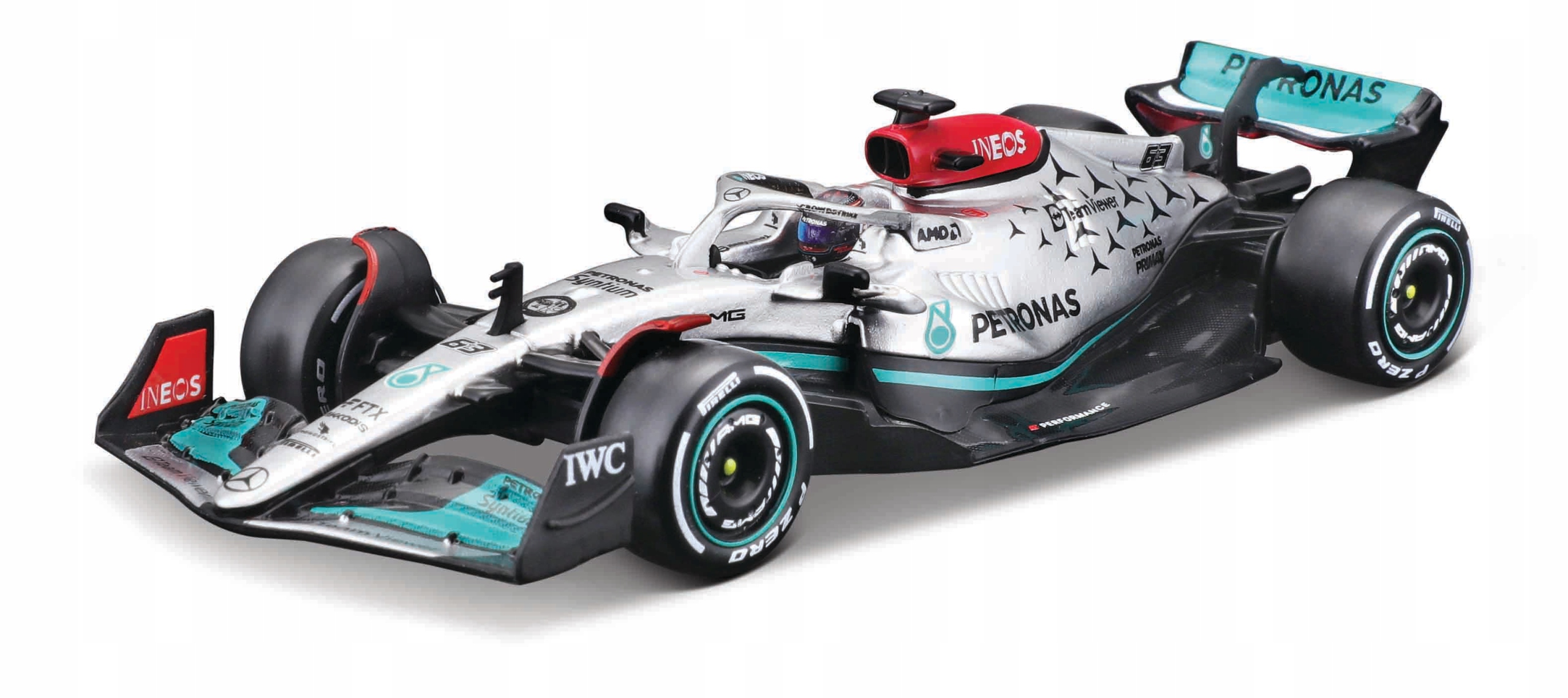 Mercedes AMG W13 Russell BOLID F1 1:43 BBURAGO
