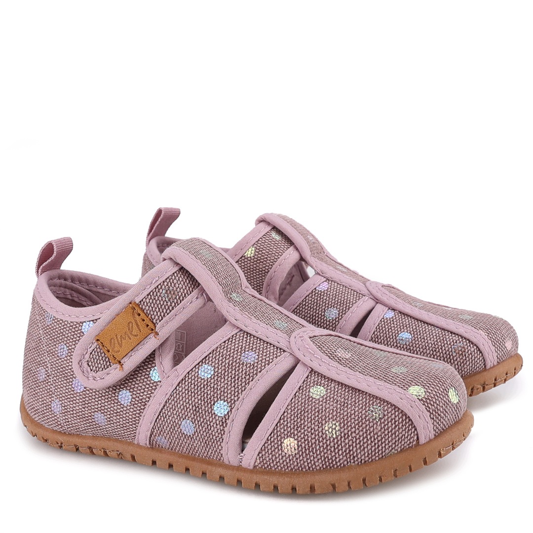 Emel kapcie barefoot w kropeczki 101-14 22