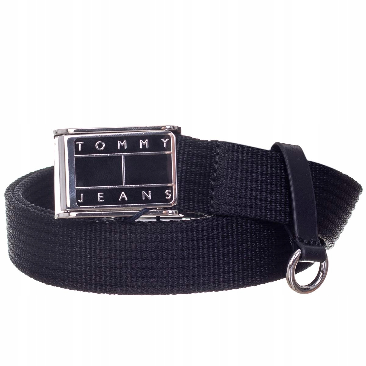 Tommy Hilfiger Dámský Pásek New Webbing Black vel. 80