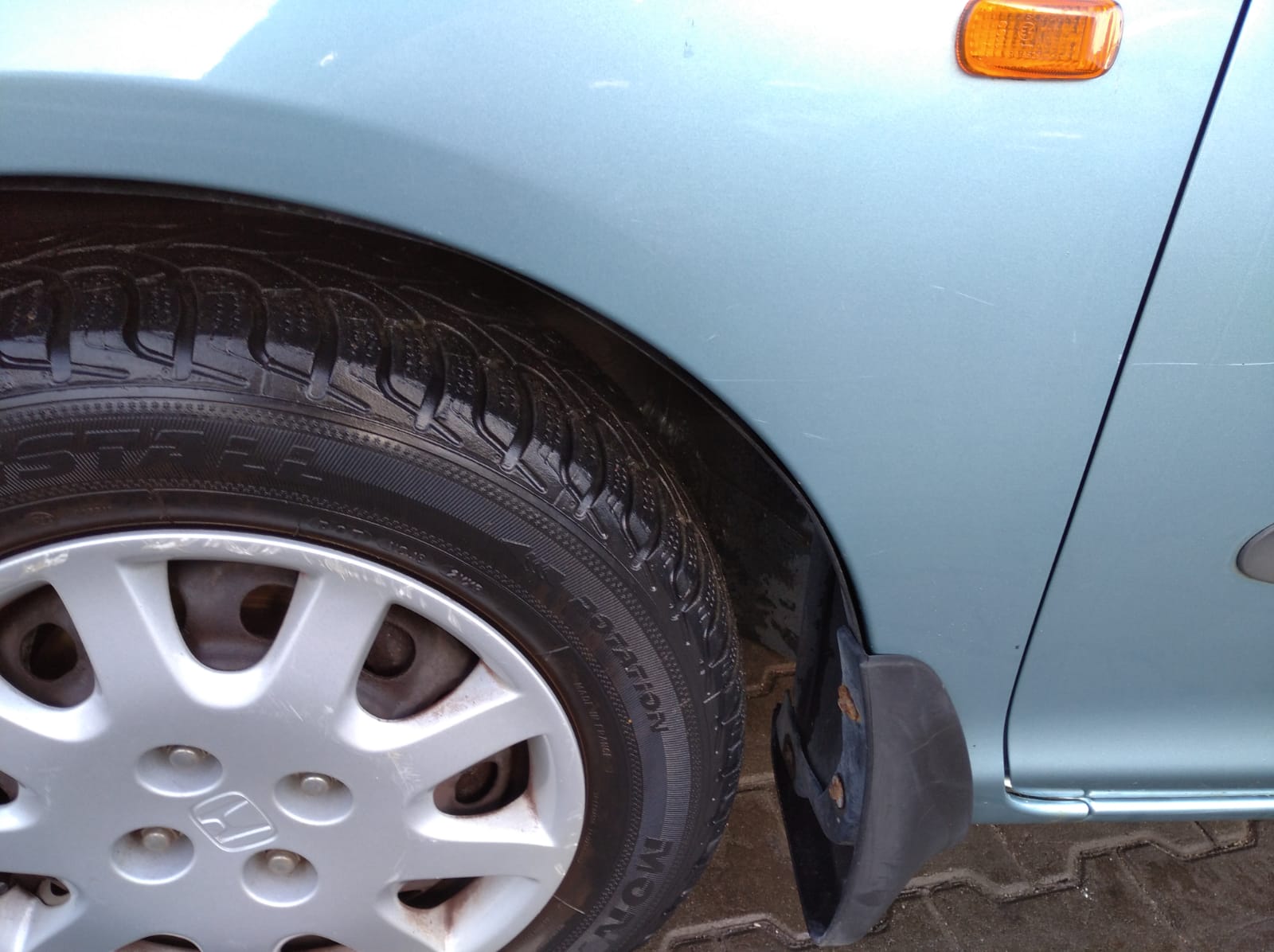 HONDA CIVIC 7 VII EU7 HB 01-04 fender left front front G502M