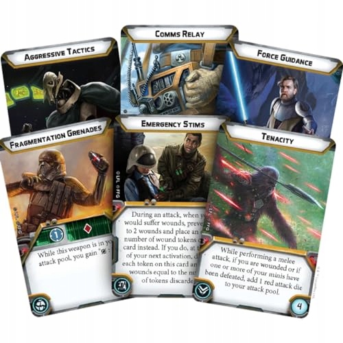 Atomic Mass Games | Star Wars: Legion: Upgrade Card Pack | Miniatures Game System Star Wars Legion