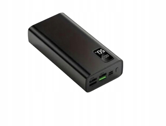 Objemná powerbanka Hinne HE34B 22,5 W 50000 mAh Černá