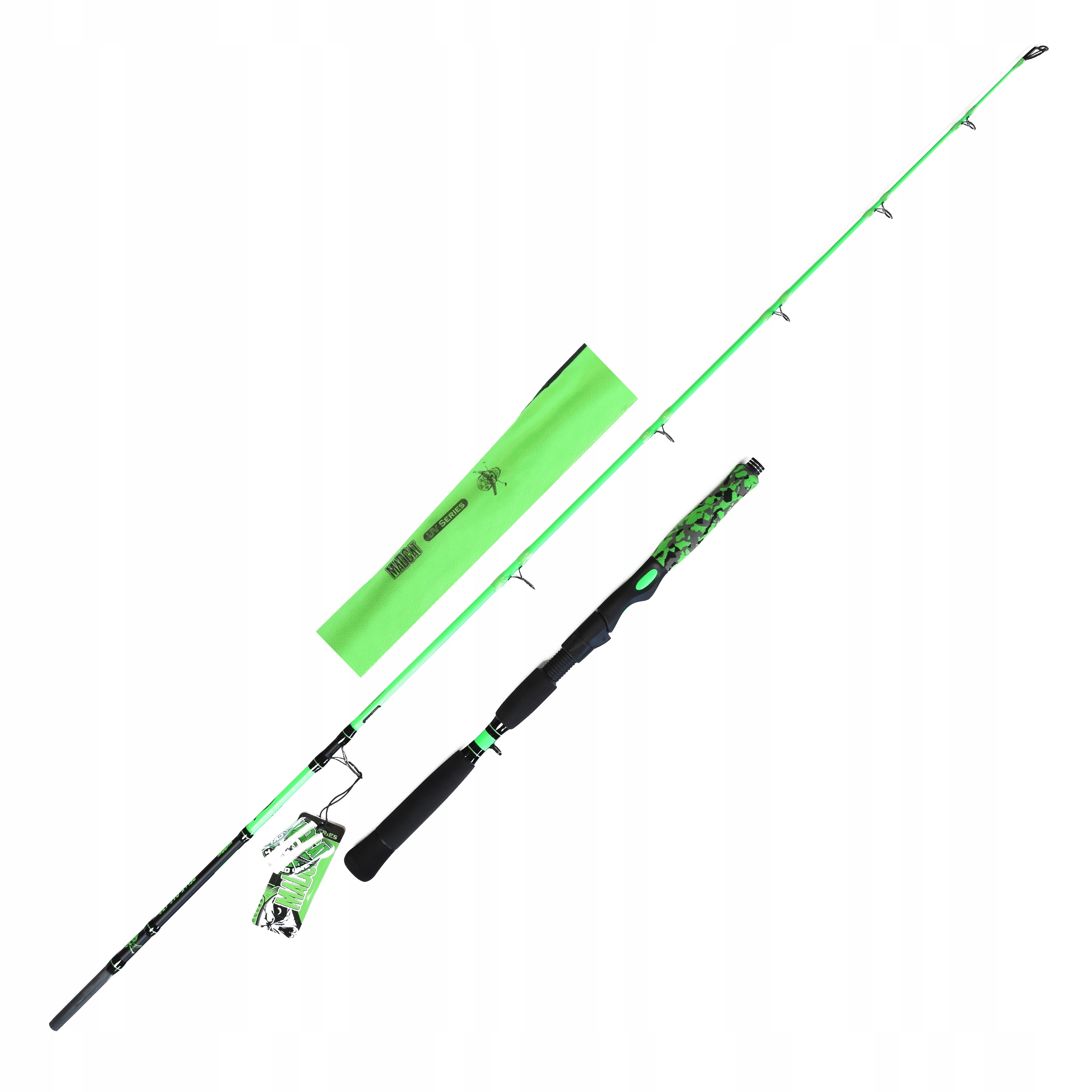 Wędka sumowa Dam Madcat Uv Belly Cat 1.70m 50-150g 1część do połowu z łodzi