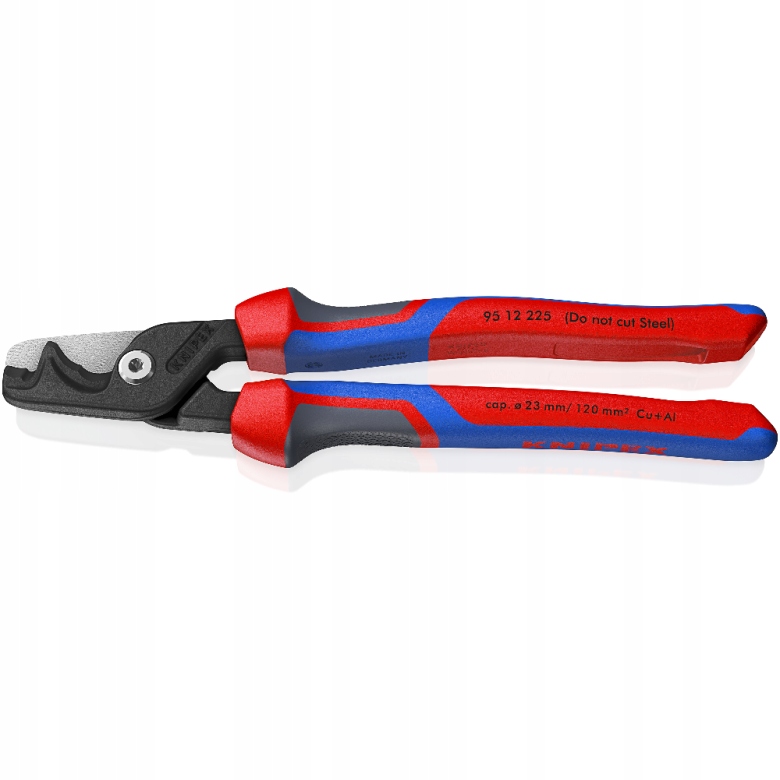 Nůžky Na Kabely S Odstupňovanými Bočními Okraji 95 12 225 Knipex