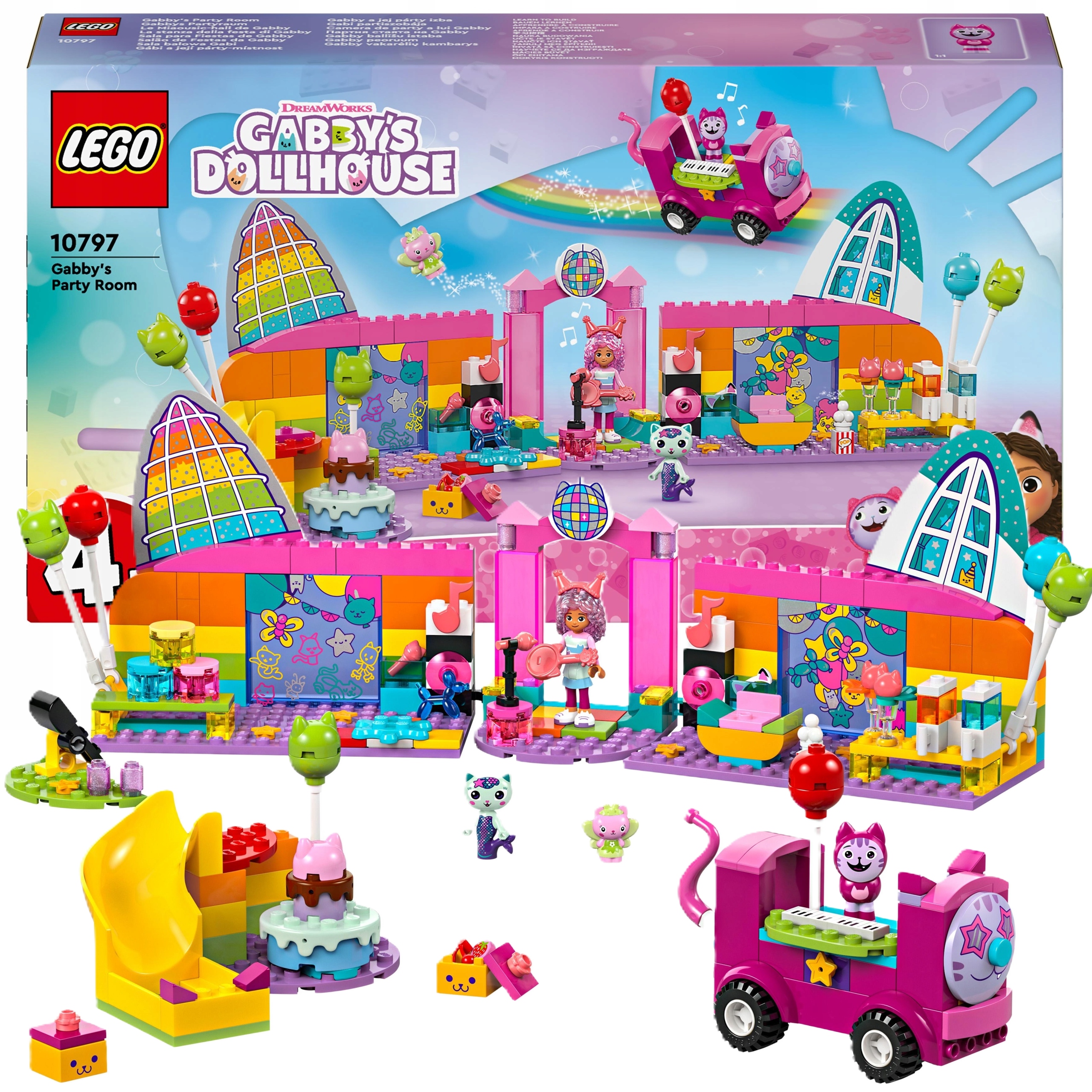 Klocki Lego 10797 Koci Domek Magiczny Dom Gabi I Jej Sala Imprezowa