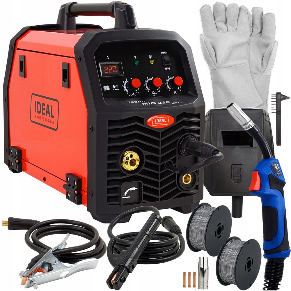 Зварювальний апарат MIGOMAT MIG 220A MMA MAG 230V IGBT