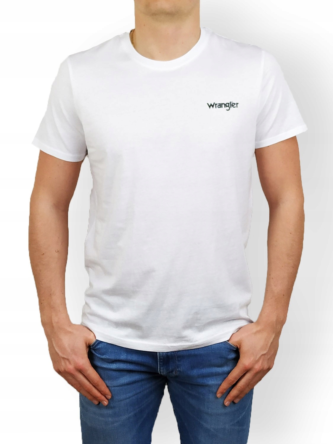 Tričko 2Pac Bílá+Námořnická Modrá Wrangler 7BZFQXW4 XL