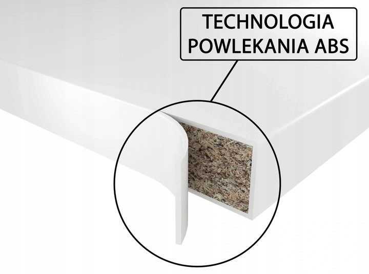 Regał biurowy Szafa zamykana na klucz RODO M 2D biały 80 x 32 cm Głębokość mebla 32 cm