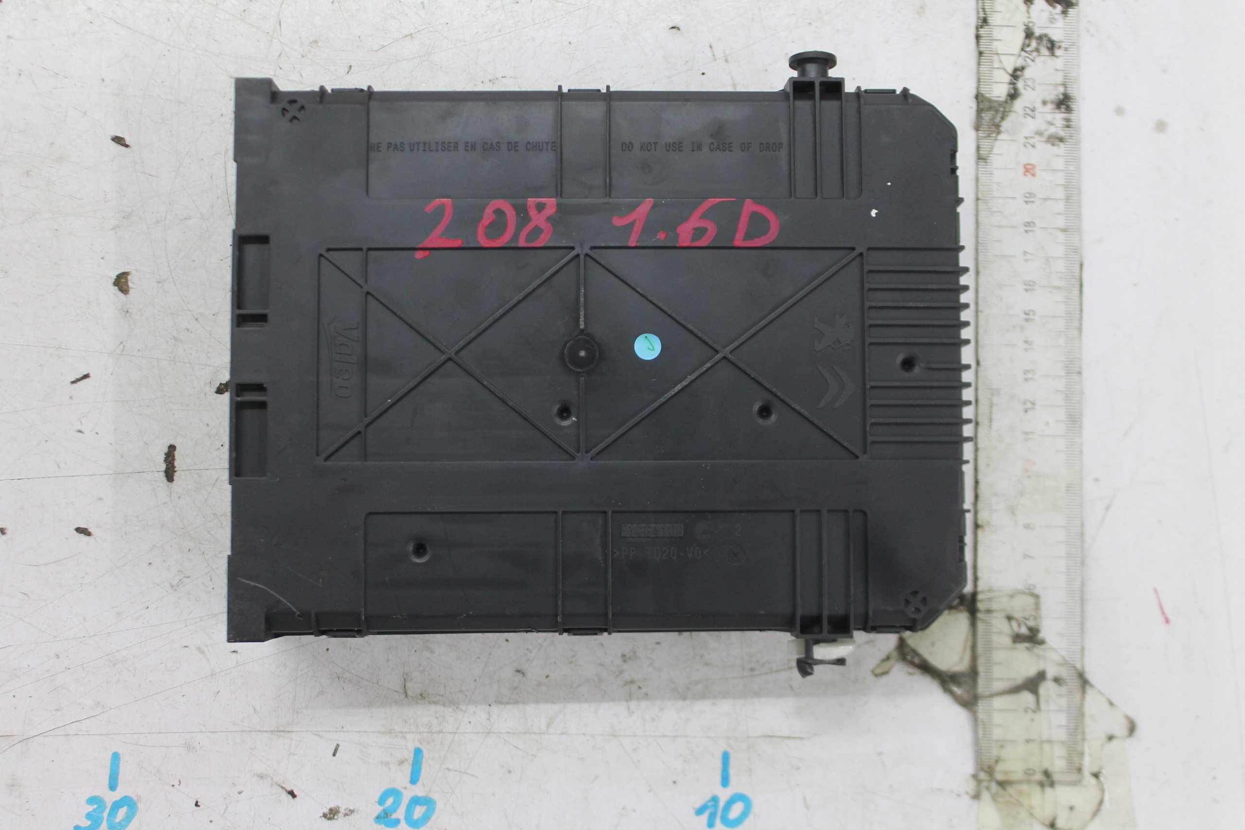 MODULO CENTRALINA BSI 9678355980 208 E 1.6 EHDI 12