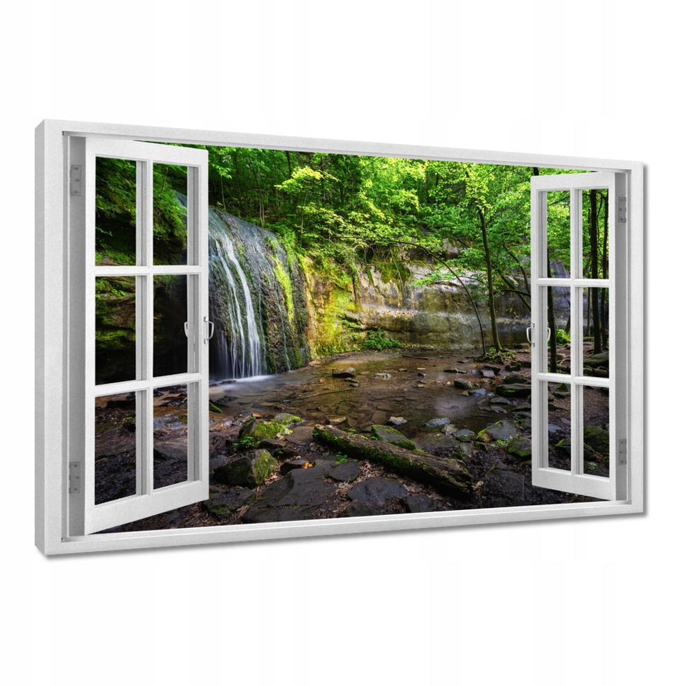 

Obrazy 120x80 Wodospad Las Tropiki