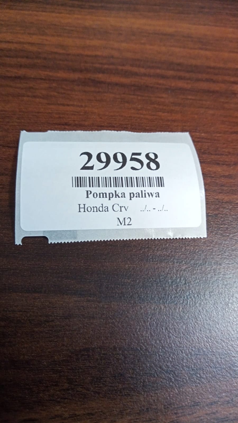 HONDA CRV II 2.0 Essence Pompe Carburant 0580313002