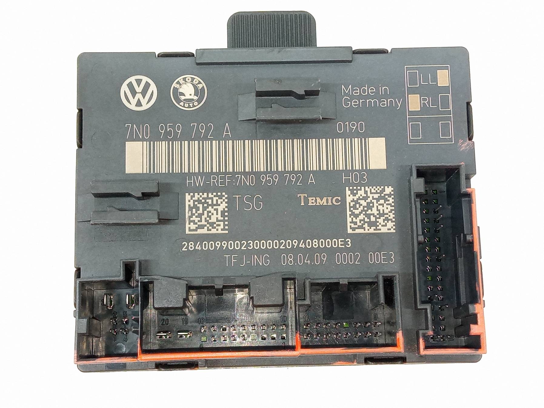 module left right front 7N0959792A 7N0959793A Skoda Superb II (2008-2015)