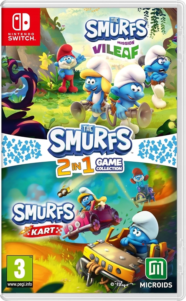The Smurfs Misja Złoliść Polski Dubbing Smerfy Kart Pl 2 Gry Kartridż