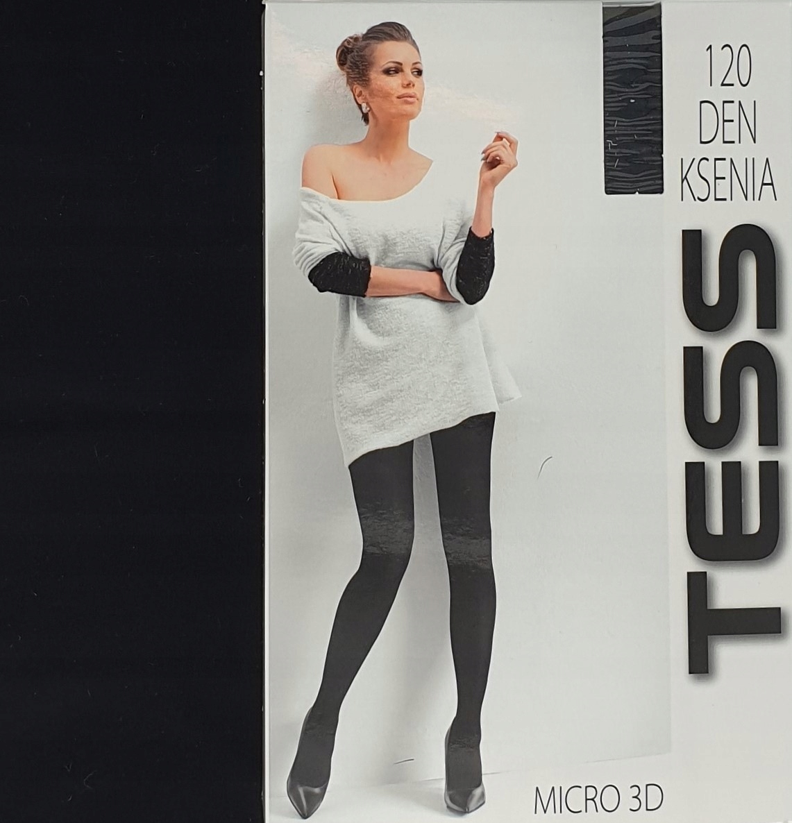 

Rajstopy Mikrofibra 3D 120 Den czarne Tess Gajatex
