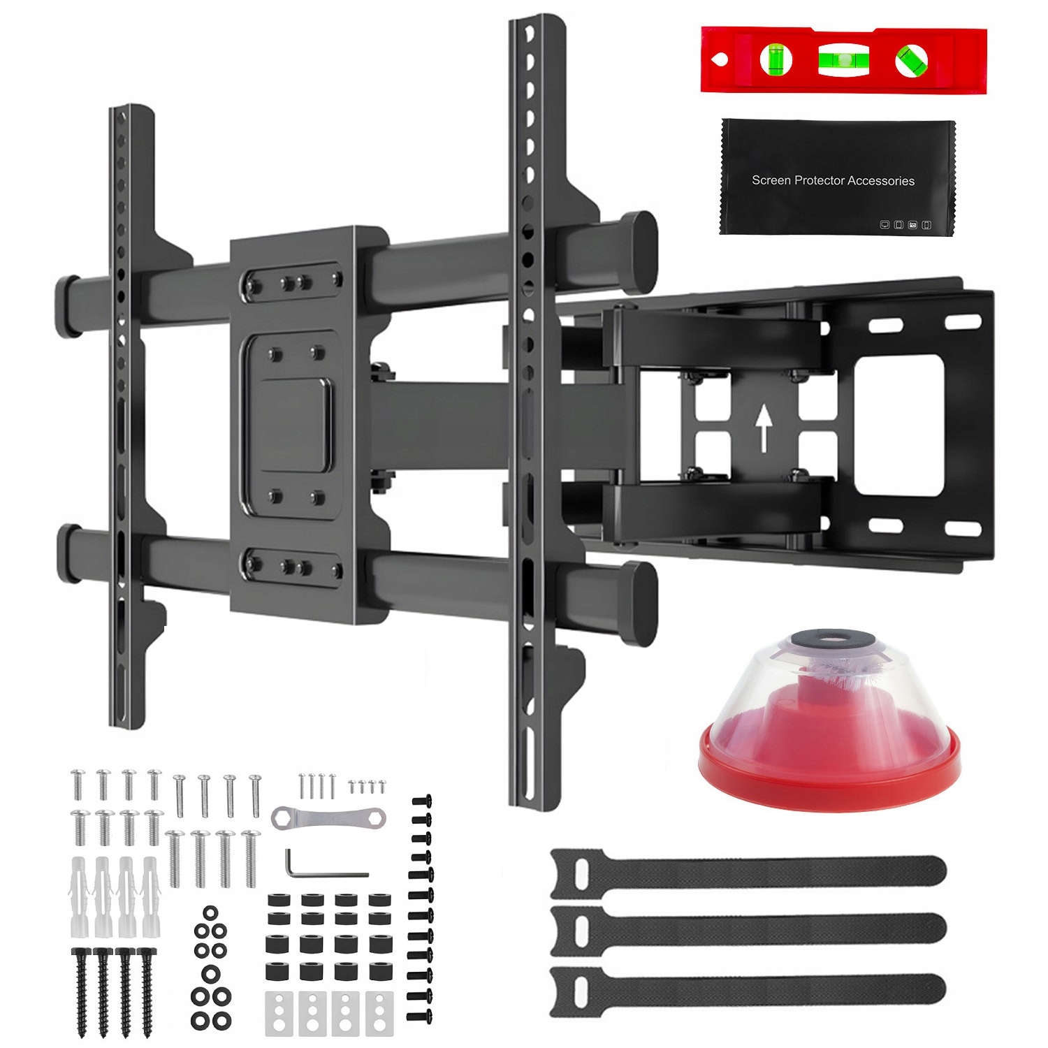 Uchwyt do Telewizora Tv Wysięgnik Regulowany 60kg Vesa Mocny Led Oled Qled