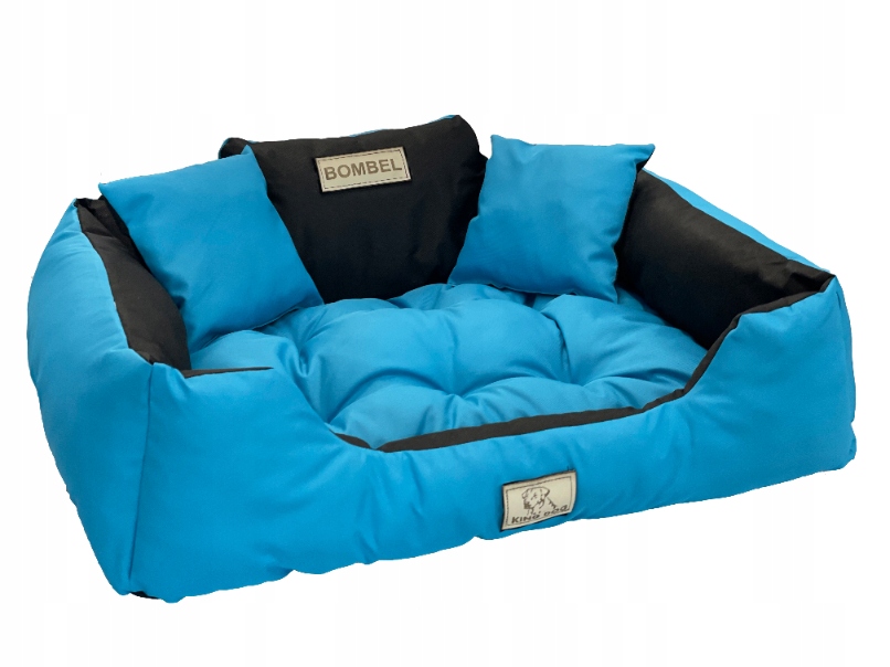 Levně pelíšek personalizované Kingdog 75x65 modré