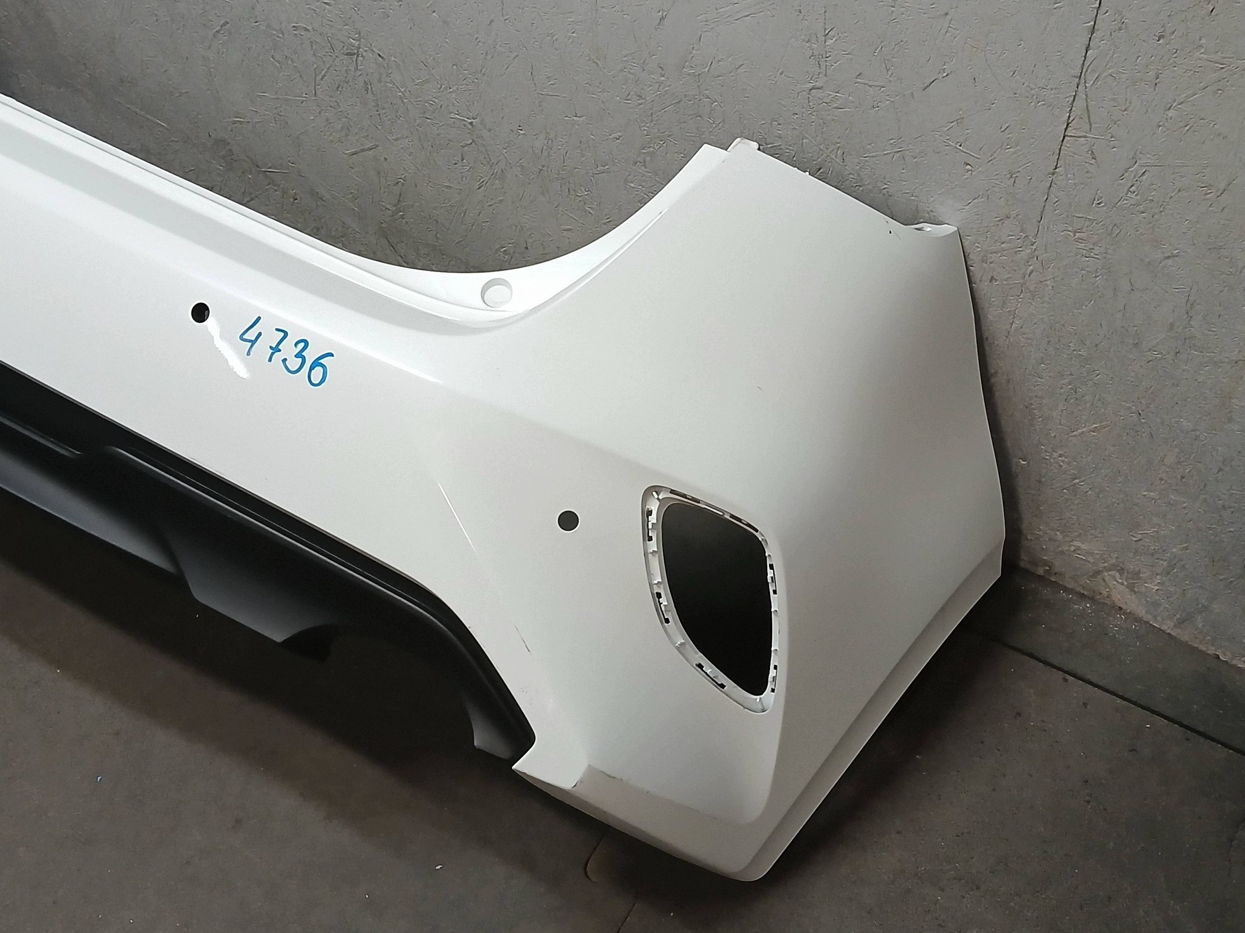 bumper rear part KIA CEED III 3 LIFT HB 21