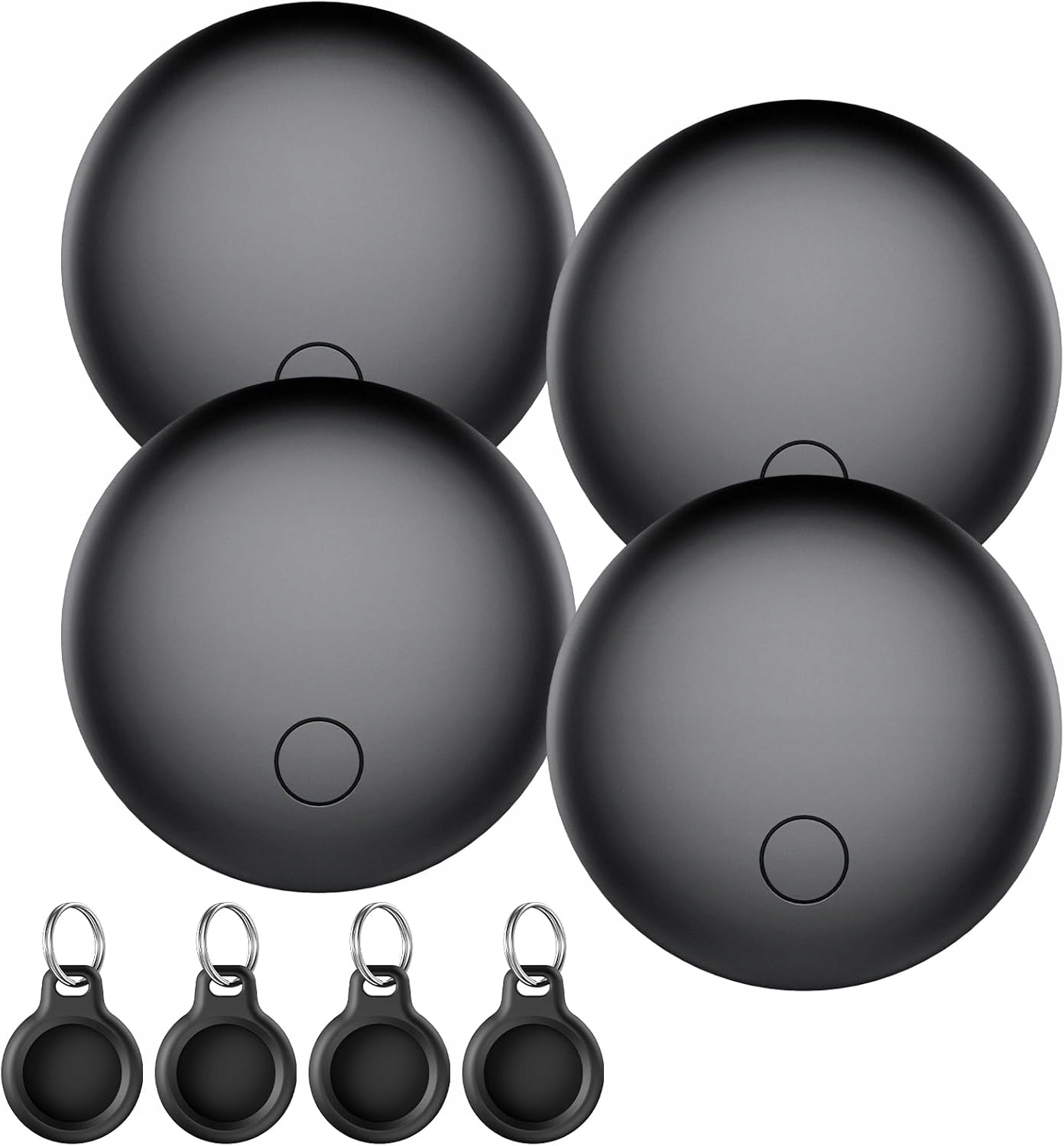 Gps Lokátor Klíčů Inteligentní Sledování Zavazadel Přívěsek Na Klíče Cascho 4 Ks