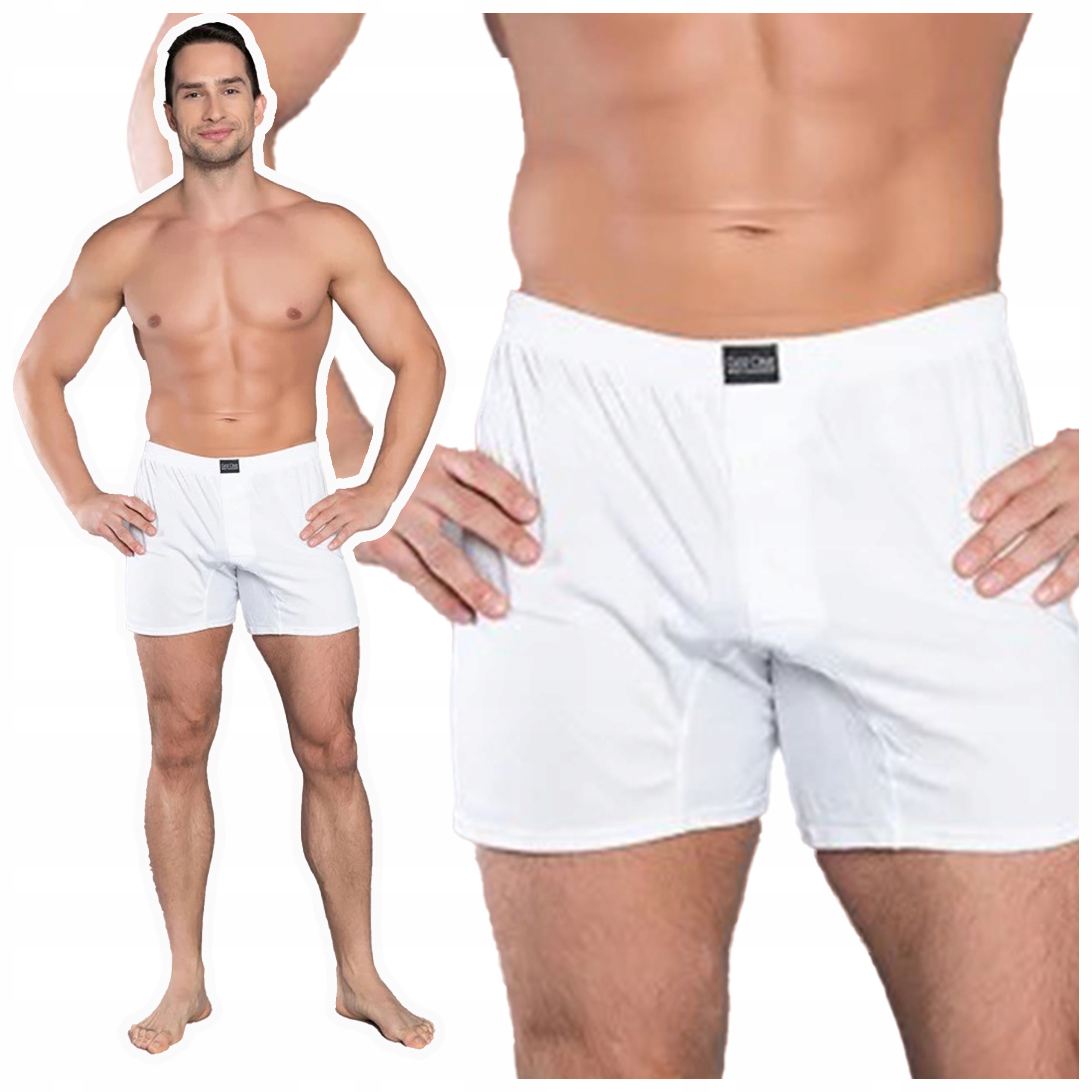 

Bokserki męskie bawełniane Luźne Italian Fashion
