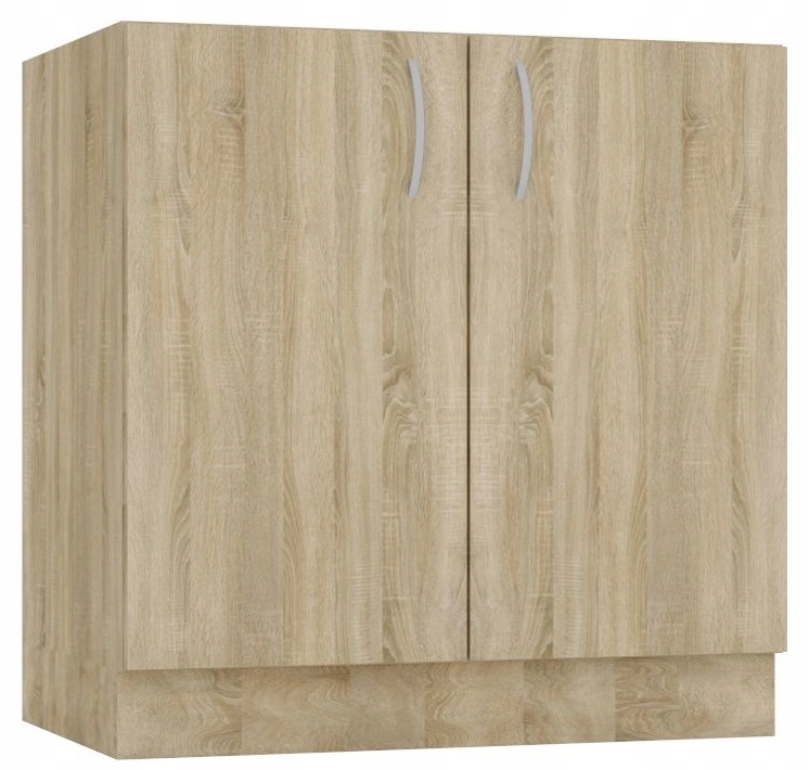 Szafka kuchenna zlewozmywakowa 50x80 DĄB SONOMA + cokół