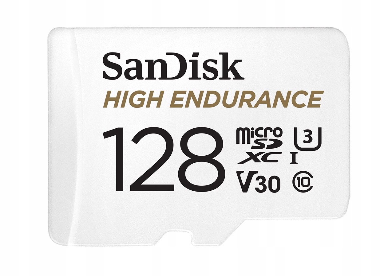 

Karta microSD 128Gb Sandisk High Endurance do Cctv