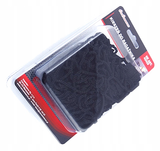 I6R02 BAGAŻNIKA MOCOWANA NA RZEPY SIATKA FV KIESZE