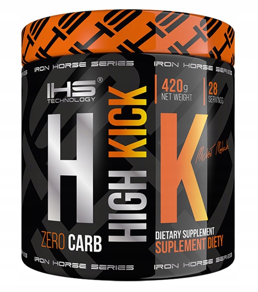 Iron Horse High Kick 420 g Ihs Předtréninkový běžec citronový
