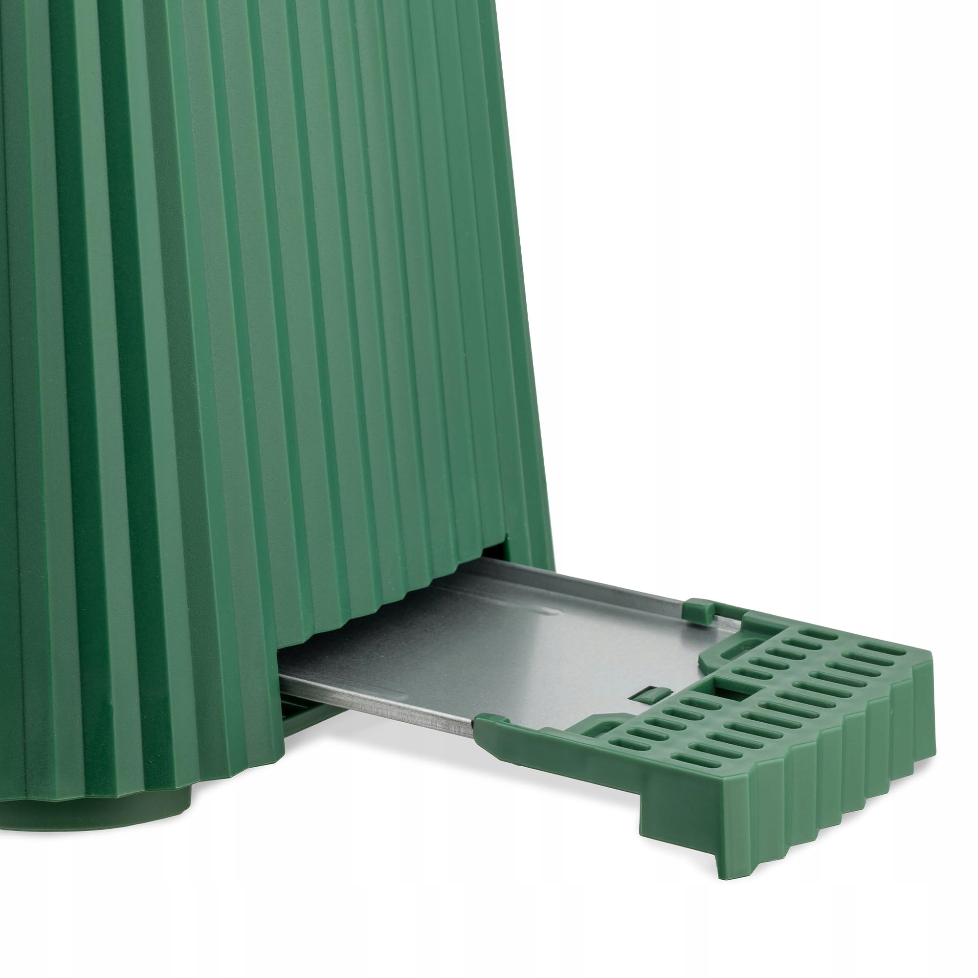 ALESSI Plissé Toster Zielony 850W, 6 Poziomów, Europejska Wtyczka — miniatura 2