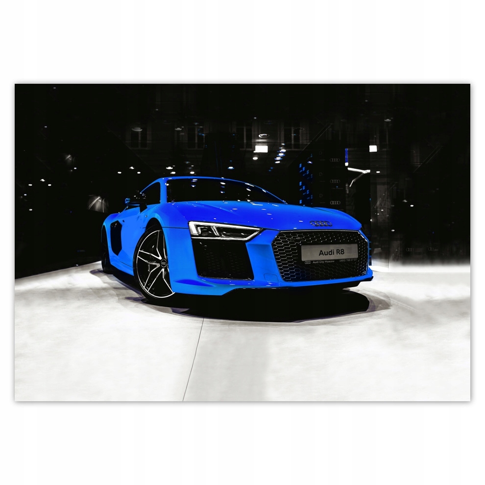 

Fototapety flizelina 416x290 Niebieskie Audi R8