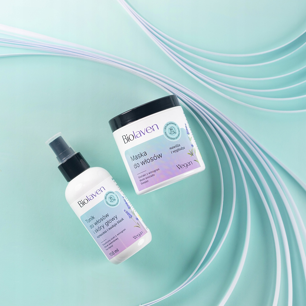 BIOLAVEN Tonik do włosów/skóry głowy zOctem winogr Marka Biolaven