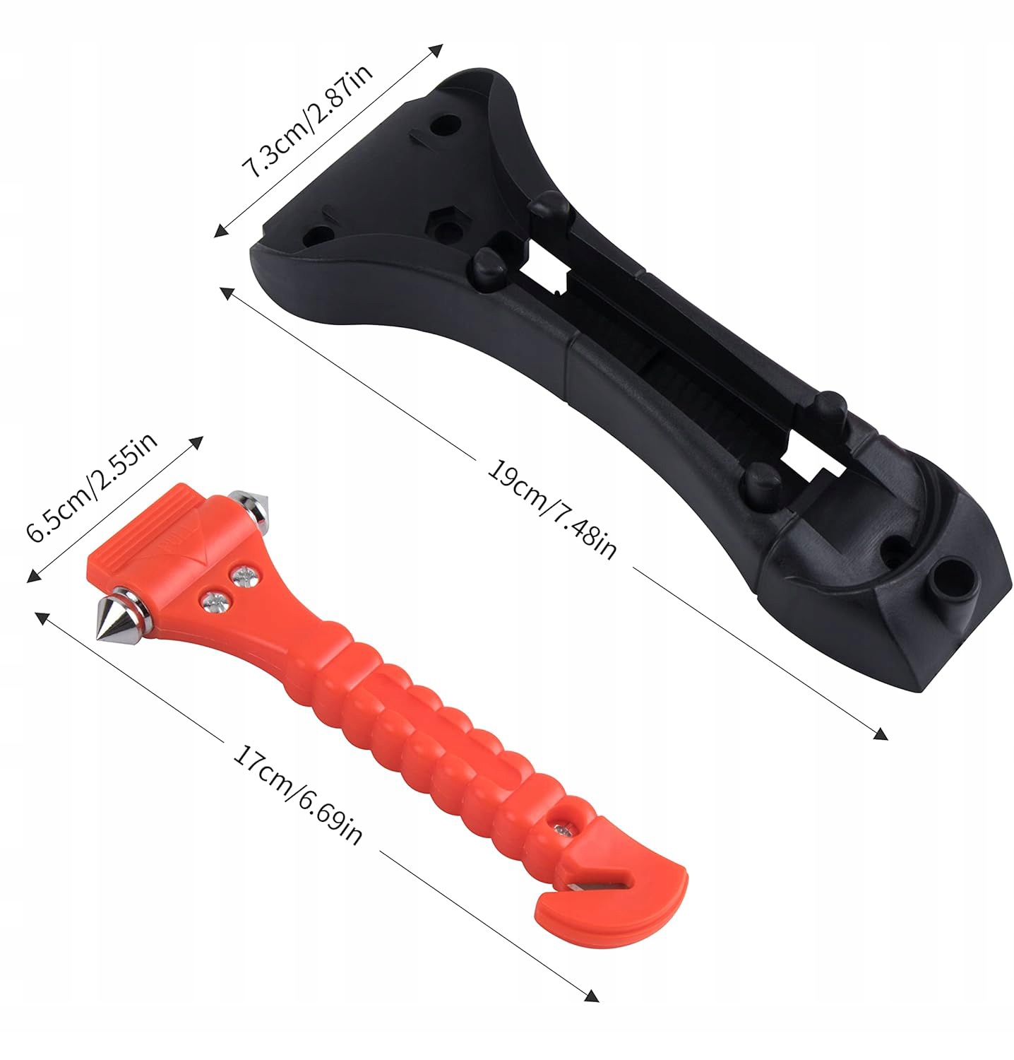 PRZECINAK DO PASÓW BEZPIECZEŃSTWA, 4 SZTUK MŁOTEK BEZPIECZEŃSTWA SAMOCHODU Producent wyrobu medycznego młotek bezpieczeństwa