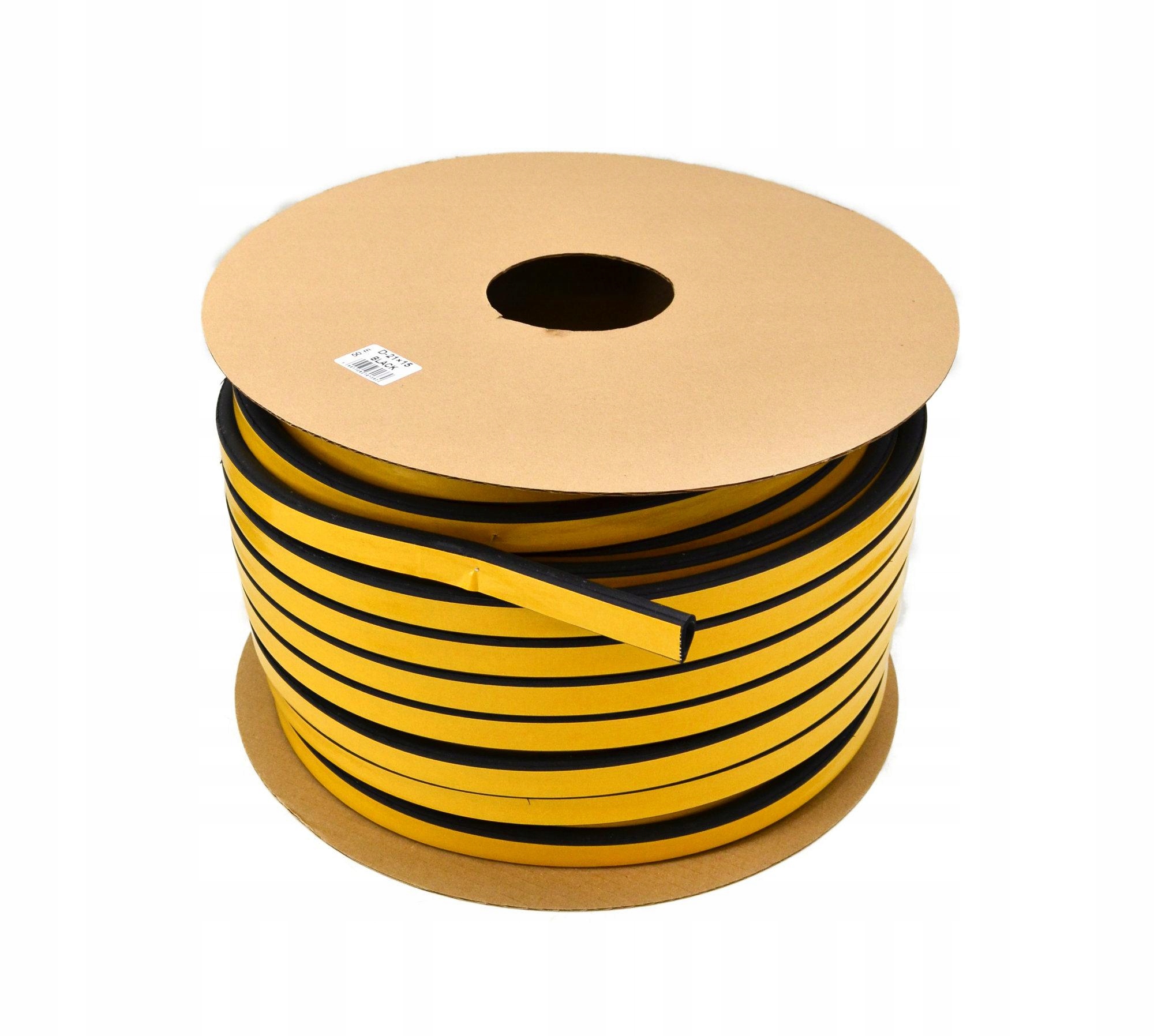 Tesnenie Dgp 21x15 Čierna D 50 mb