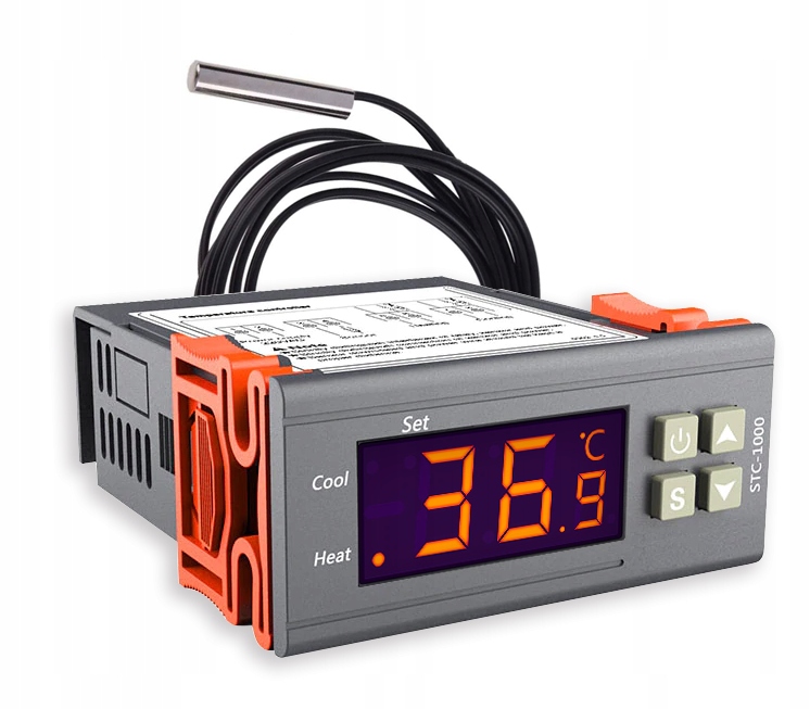 

Termostat Regulator Temperatury Sterownik 230V