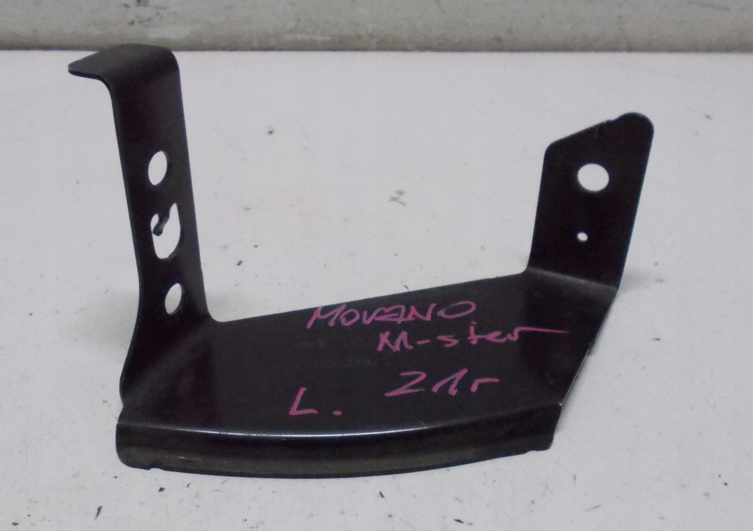 RENAULT MASTER III Console Support plaque Pare choc Droite