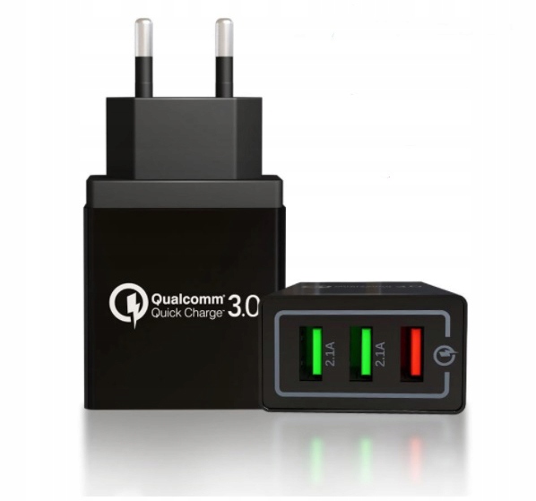 

Szybka Ładowarka Sieciowa Usb Quick Charge 3.0 3X
