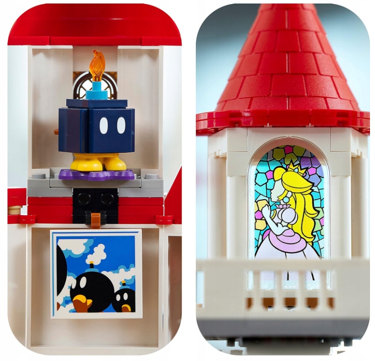 LEGO Super Mario 71408 Zamek Peach Wiek dziecka 8 lat +