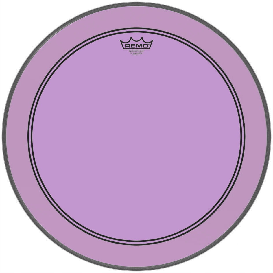 Remo Powerstroke 3 Bass Colortone Purple 22"