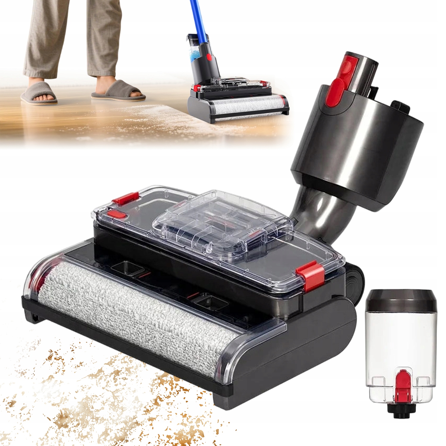 Rotační Hlava Vysavače 180 Stupňů Pro Modely V7 V8 V10 V11 V15