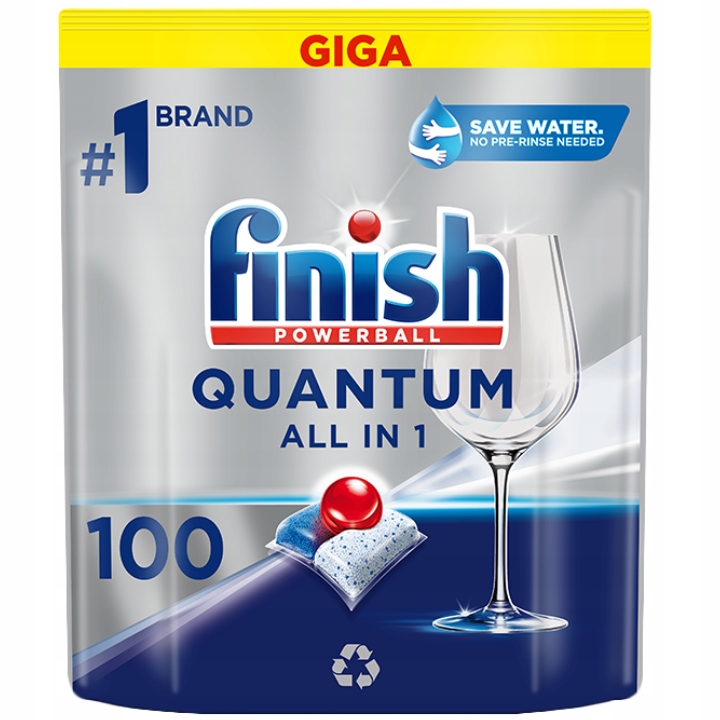 Finish Quantum Kapsułki do Zmywarki Regular 100 szt Marka Finish