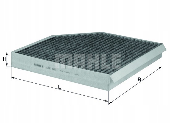 ФИЛЬТР САЛОНА KNECHT LAK 667 LAK667