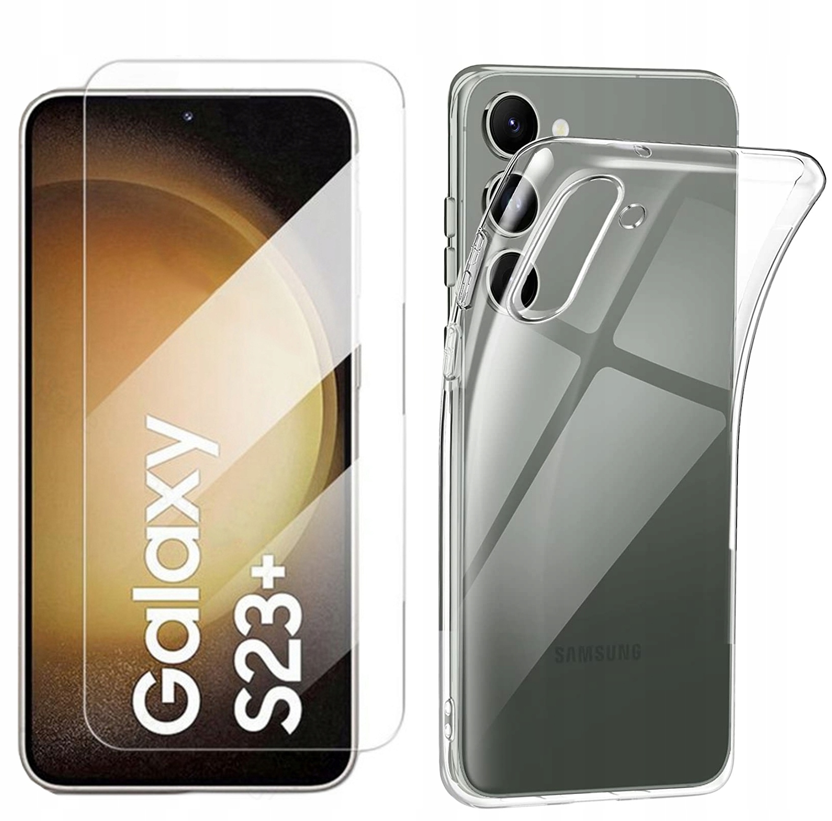 

Etui do Samsung Galaxy S23+ Plus Slim Case Szkło