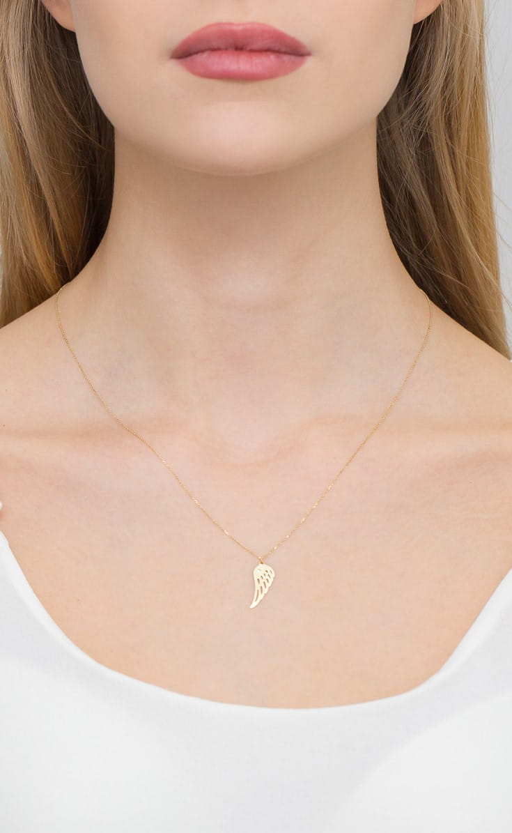 ZŁOTA CELEBRYTKA Z BRYLANTEM pr. 585 Kolekcja 24 Karaty