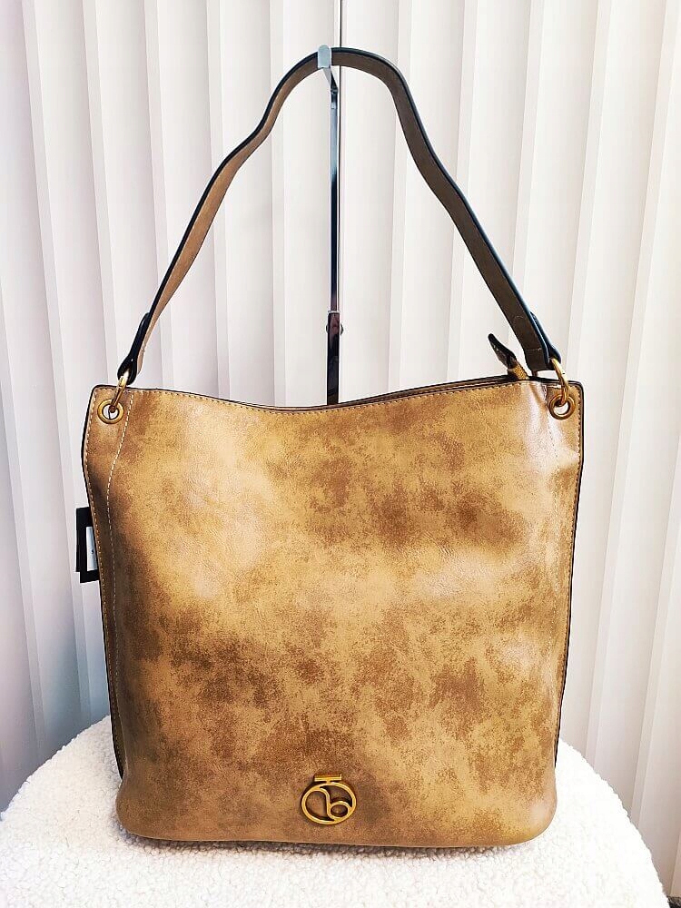 Nobo shopper taška přes rameno tmavě béžová