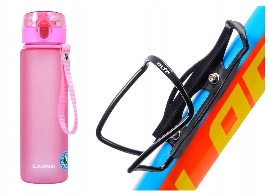 Bidon Butelka Rowerowa Dla Dziewczynki + Uchwyt Stan opakowania oryginalne